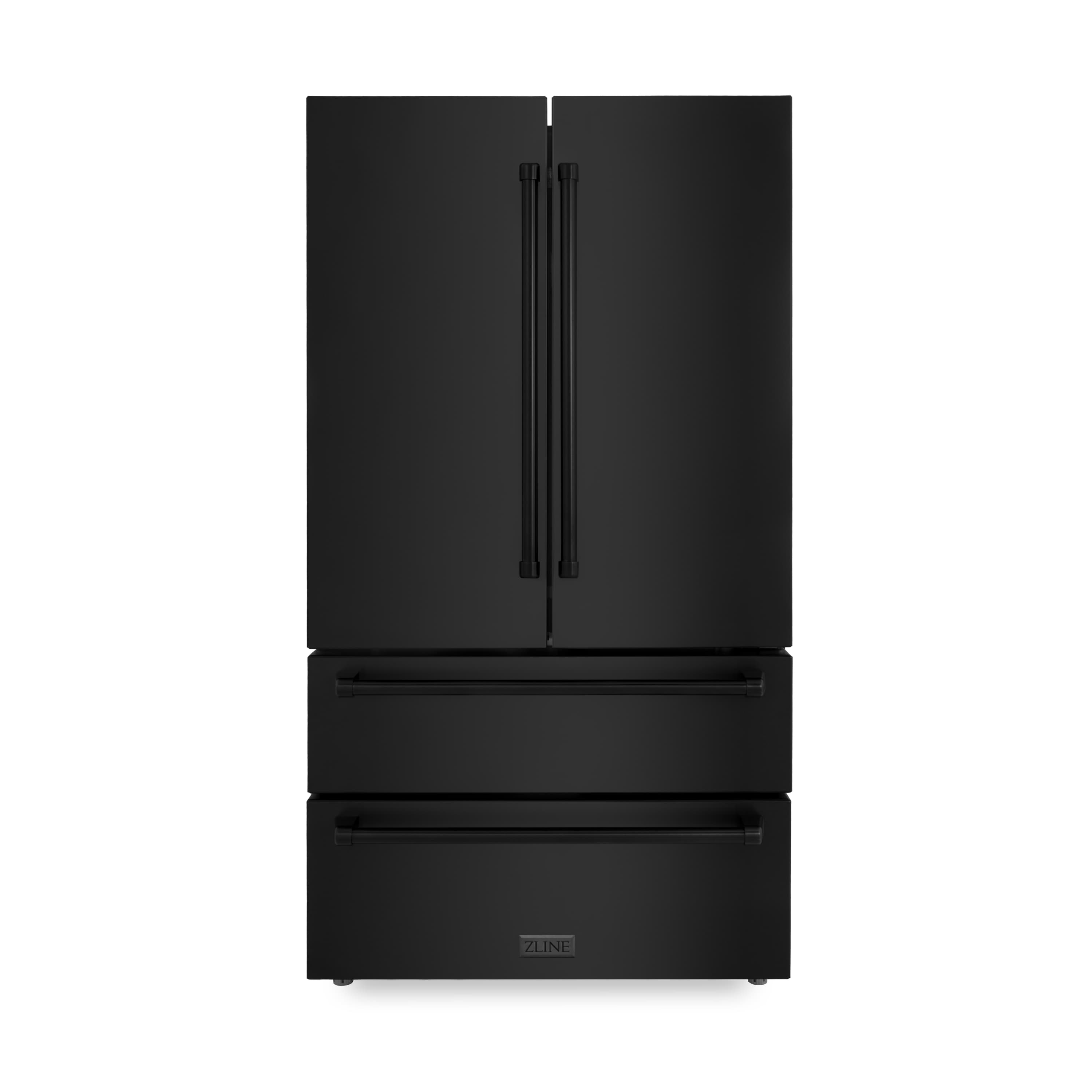 zline-36-225-cu-ft-freestanding-french-door-refrigerator-with-ice-maker-in-fingerprint-resistant-black-stainless-steel-rfm-36-bs-refrigerators-zline-homeoutletdirect-484504