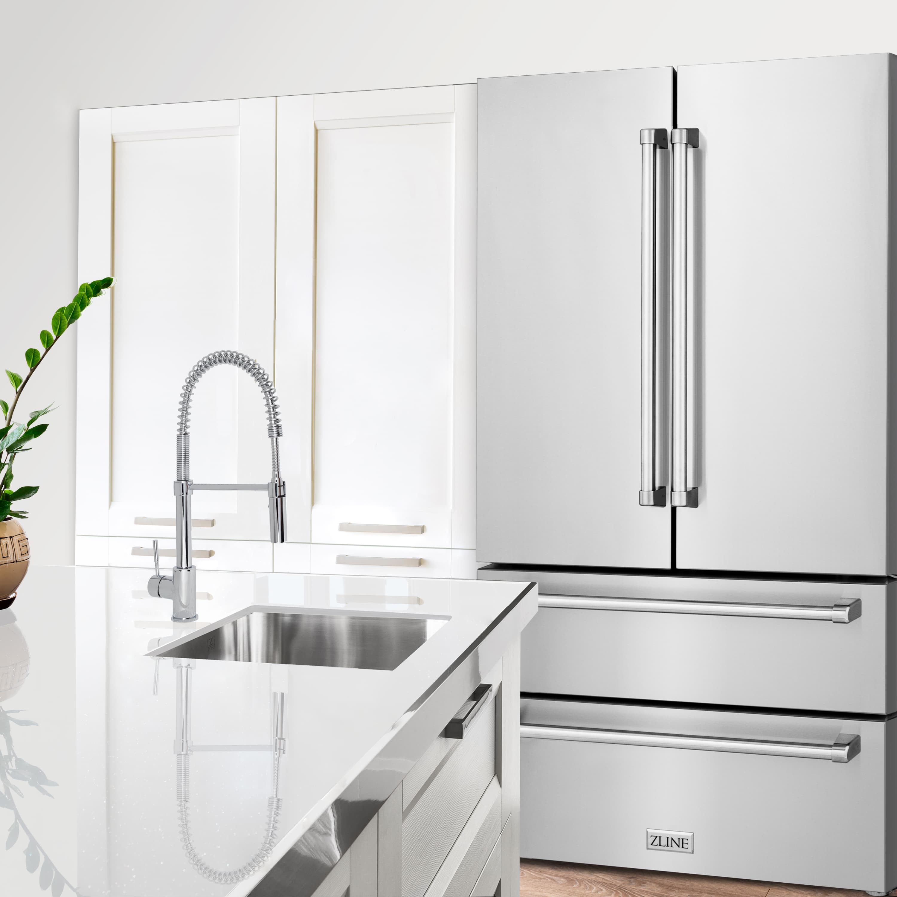 zline-36-225-cu-ft-freestanding-french-door-refrigerator-with-ice-maker-in-fingerprint-resistant-stainless-steel-rfm-36-refrigerators-zline-homeoutletdirect-463425